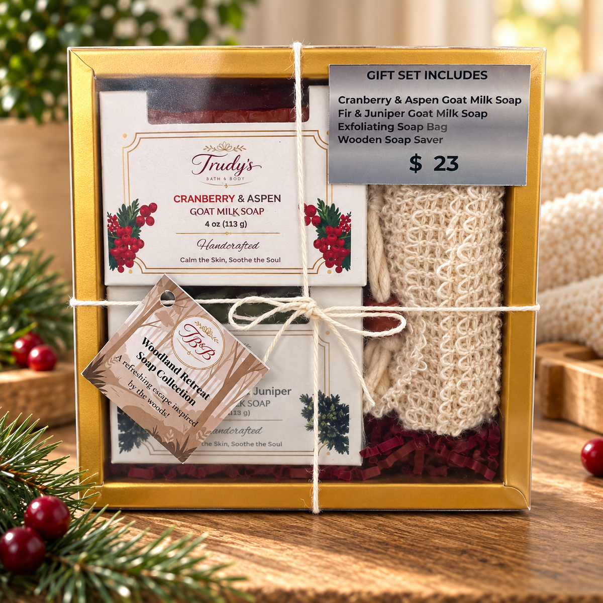 Handcrafted Soap Gift Set