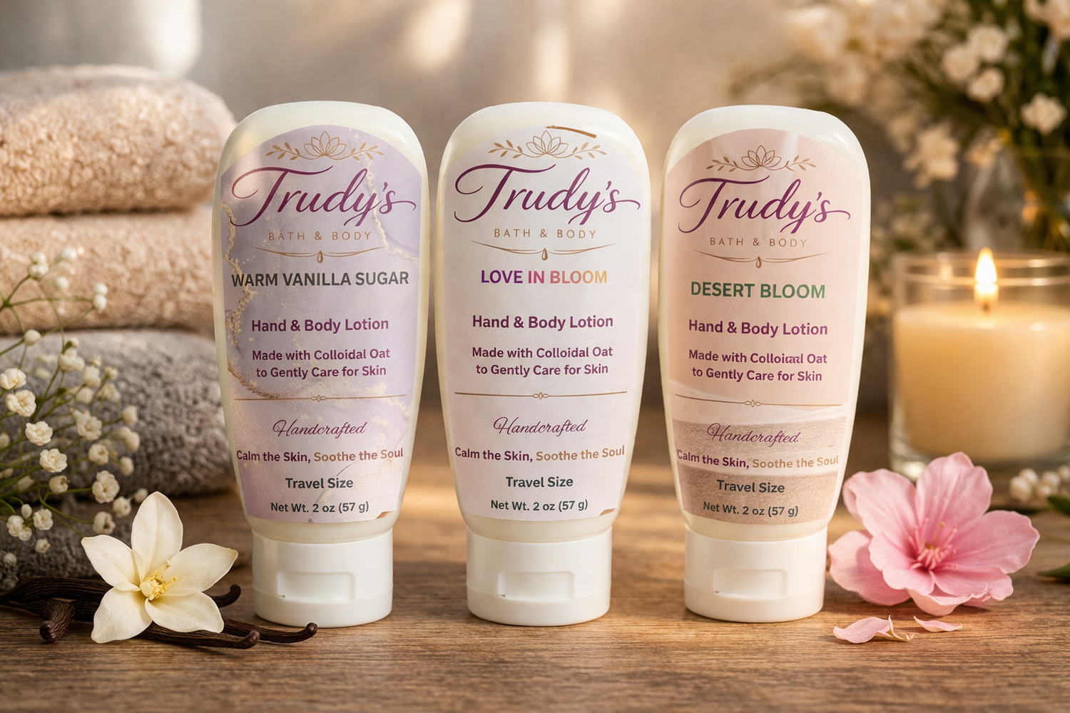 Lotions, Creams and Body Butters